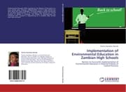 Cover von Implementation of Environmental Education in Zambian High Schools