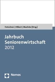 Cover von Jahrbuch Seniorenwirtschaft 2012