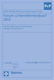 Cover von Forum Unternehmenskauf 2012