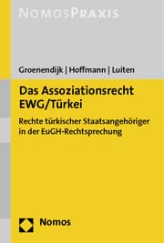 Cover von Das Assoziationsrecht EWG/Türkei