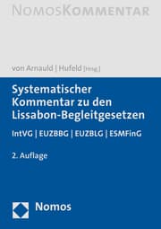 Cover von Systematischer Kommentar zu den Lissabon-Begleitgesetzen
