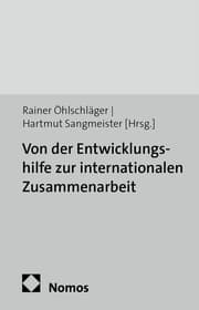 Cover von Von der Entwicklungshilfe zur internationalen Zusammenarbeit