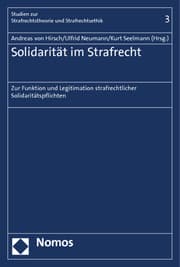Cover von Solidarität im Strafrecht