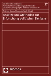 Cover von Ansätze und Methoden zur Erforschung politischen Denkens