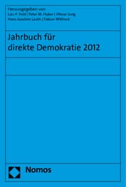 Cover von Jahrbuch für direkte Demokratie 2012