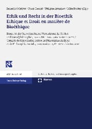Cover von Ethik und Recht in der Bioethik
