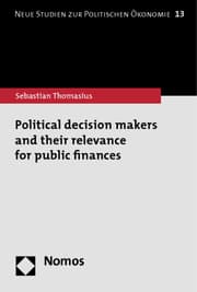 Cover von Political decision makers and their relevance for public finances