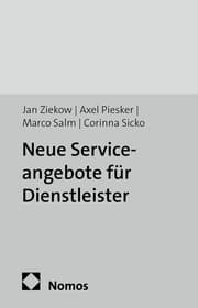 Cover von Neue Serviceangebote für Dienstleister
