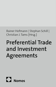 Cover von Preferential Trade and Investment Agreements