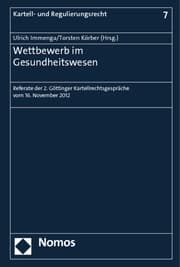 Cover von Wettbewerb im Gesundheitswesen