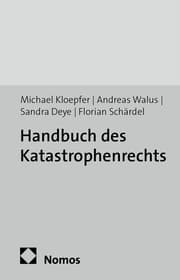 Cover von Handbuch des Katastrophenrechts