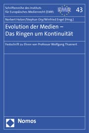 Cover von Evolution der Medien - Das Ringen um Kontinuität