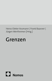 Cover von Grenzen