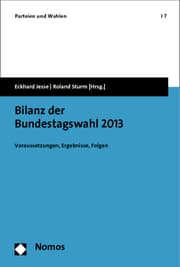 Cover von Bilanz der Bundestagswahl 2013