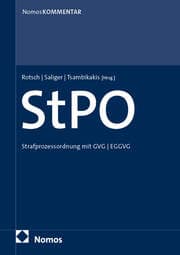 Cover von StPO