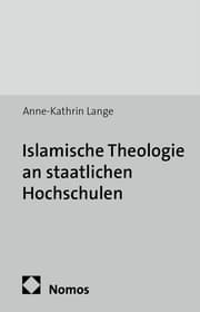 Cover von Islamische Theologie an staatlichen Hochschulen