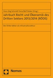 Cover von Jahrbuch Recht und Ökonomik des Dritten Sektors 2013/2014 (RÖDS)