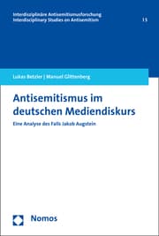 Cover von Antisemitismus im deutschen Mediendiskurs