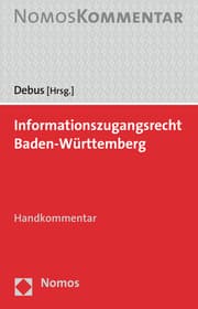 Cover von Informationszugangsrecht Baden-Württemberg
