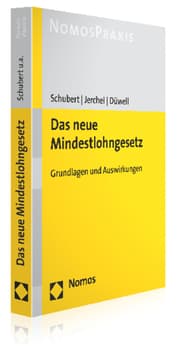 Cover von Das neue Mindestlohngesetz