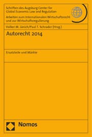 Cover von Autorecht 2014