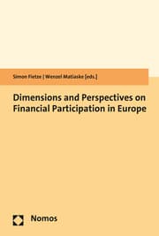 Cover von Dimensions and Perspectives on Financial Participation in Europe