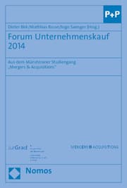 Cover von Forum Unternehmenskauf 2014