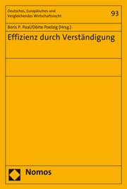 Cover von Effizienz durch Verständigung