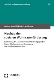 Cover von Neubau der sozialen Wohnraumförderung