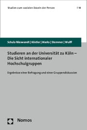 Cover von Studieren an der Universität zu Köln - Die Sicht internationaler Hochschulgruppen