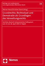 Cover von Grundrechte, Rechtsstaat und Demokratie als Grundlagen des Verwaltungsrechts