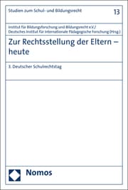 Cover von Zur Rechtsstellung der Eltern - heute