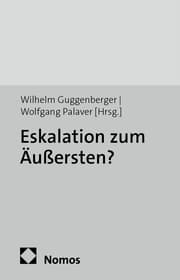 Cover von Eskalation zum Äußersten?
