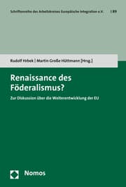 Cover von Renaissance des Föderalismus?