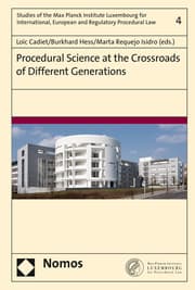 Cover von Procedural Science at the Crossroads of Different Generations