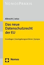 Cover von Das neue Datenschutzrecht der EU