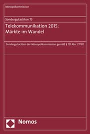 Cover von Telekommunikation 2015: Märkte im Wandel