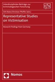 Cover von Representative Studies on Victimisation