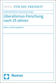 Cover von Liberalismus-Forschung nach 25 Jahren