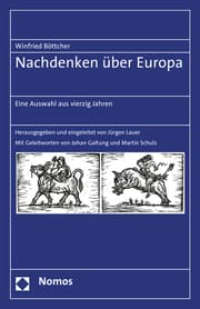 Cover von Nachdenken über Europa