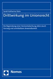 Cover von Drittwirkung im Unionsrecht