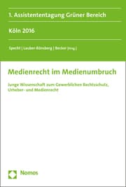 Cover von Medienrecht im Medienumbruch