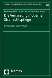 Cover von Die Verfassung moderner Strafrechtspflege