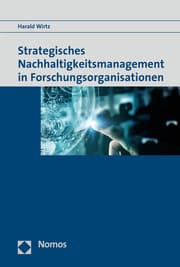 Cover von Strategisches Nachhaltigkeitsmanagement in Forschungsorganisationen
