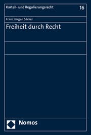 Cover von Freiheit durch Recht
