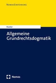 Cover von Allgemeine Grundrechtsdogmatik