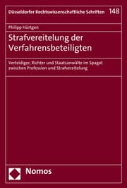 Cover von Strafvereitelung der Verfahrensbeteiligten