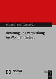 Cover von Beratung und Vermittlung im Wohlfahrtsstaat