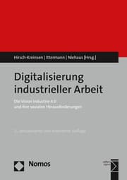 Cover von Digitalisierung industrieller Arbeit