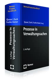 Cover von Prozesse in Verwaltungssachen